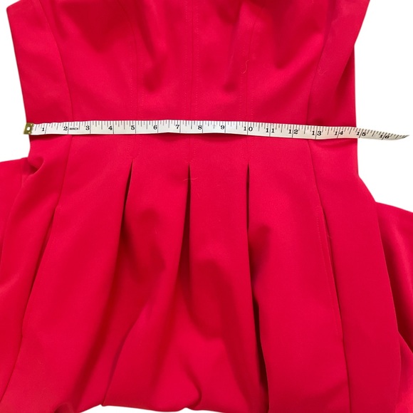 Coral/Red Sleeveless Dress (w/ pockets!) - Picture 5 of 6